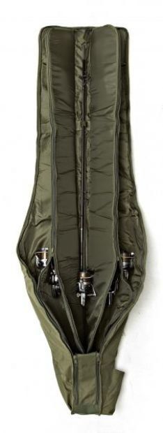 NXG 5 Rod Padded Sleeve 12ft/3.6m , 5 makšķerkātu soma