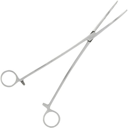 NGT 25cm knaibles āķu izņemšanai, ieliektas, 10" Stainless Steel Forceps