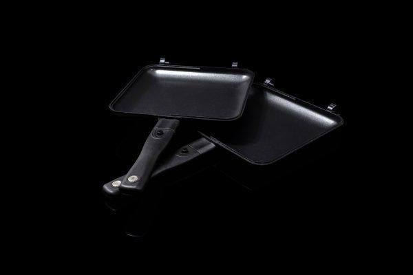 Ridge Monkey Connect Compact Sandwich Toaster Standard vai XL, Kompakta panna ar piederumiem