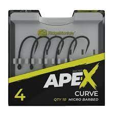 Ridge Monkey Ape-X  Curve Hooks, Izliektie āķi karpu makšķerēšanai