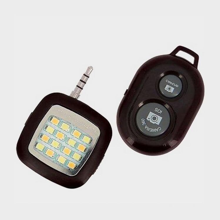 NGT Anglers Selfie Tripod, Selfiju trijkājis ar pulti un gaismu