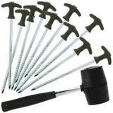 Tent pegs NGT Bivvy Peg set