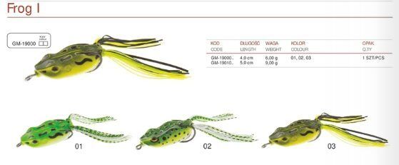 Varde Mistrall Frog I 6cm