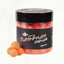 Dynamite baits Tutti Frutti Fluro Pop-ups 12mm un 15mm - augļu pop up