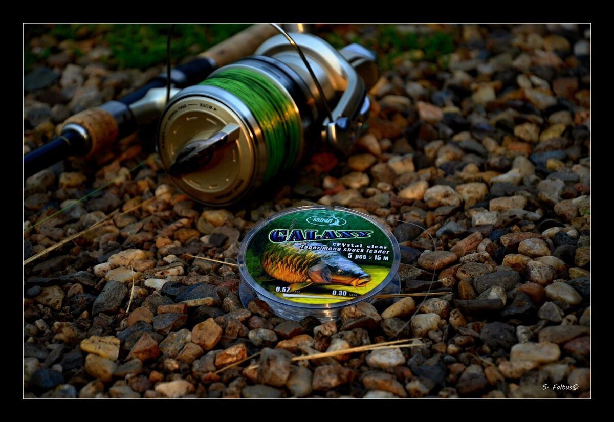 Katran GALAXY Taper Mono Shock leader, Šoklīderis 5gab x 15metri