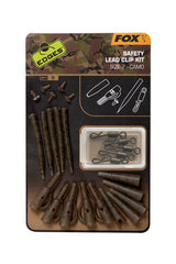Klipši FOX EDGES™ CAMO SAFETY LEAD CLIP KIT