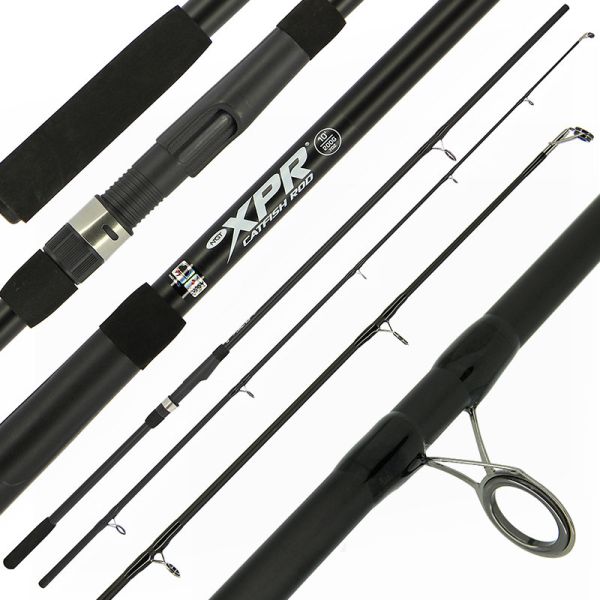 NGT XPR Catfish Rod - 10ft, 2pc, 200g, karbona 3m divdaļīgais samu kāts
