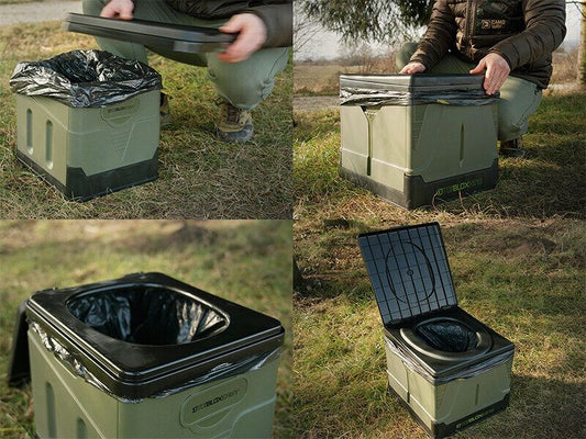 Tualetes maisiņi Delphin ToiBLOX / 10gab / Portable toilet bags Delphin ToiBLOX / 10pcs