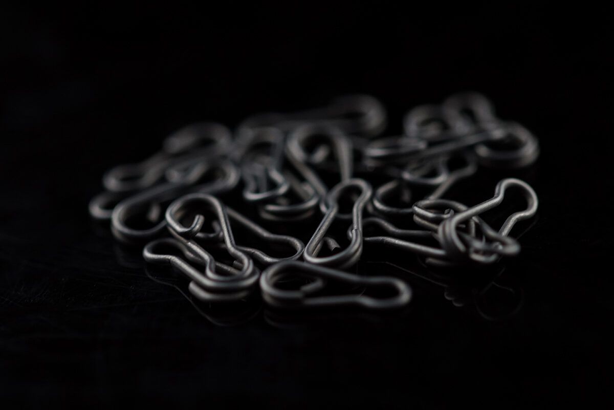 Ridge Monkey RM-Tec Quick Change Hooklink Clip, Ātri maināmie klipši