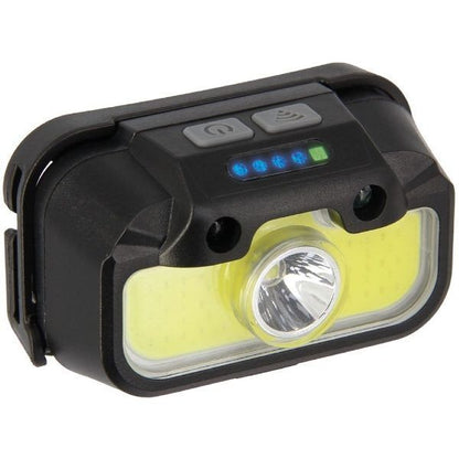 NGT Profiler Headlight - 330 Lumens USB Rechargable Motion Sensor Headlight with Case / Galvas lampa