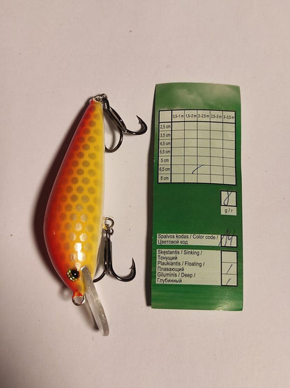 Vivingra lašu mānekļi / Vobleri 8g