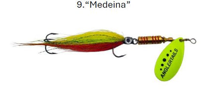 Rotiņš Anglertails 15cm / 12g - Roku darbs