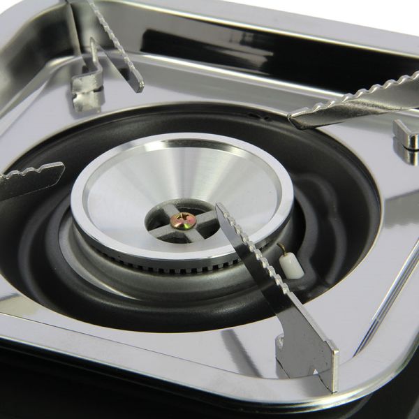 NGT Tūrisma gāzes plītiņa Dynamic stove ar pjezo aizdedzi cietā koferī