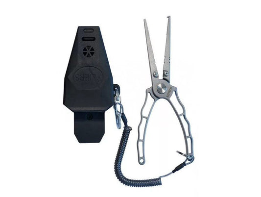 Keitech Stainless Steel Pliers - Knaibles ar ietvaru 18cm