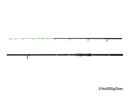Karpu Makšķerkāts Delphin DUNAY Carp 2,4m/200g