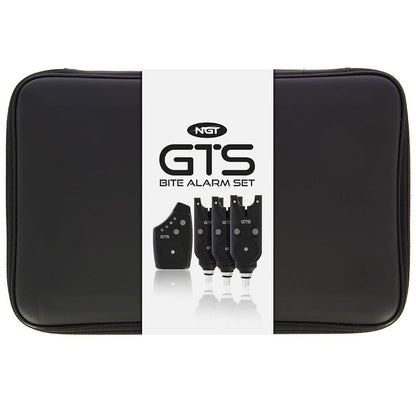 NGT GTS Bite Alarm Set, Signalizatoru un pults komplekts 3+1