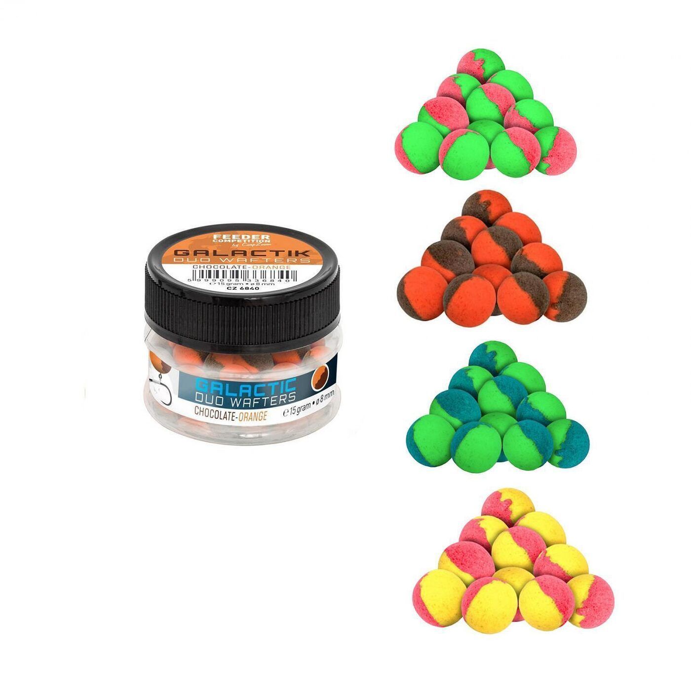 Wafters CarpZoom Galactic Duo Wafters, 10mm, 15g