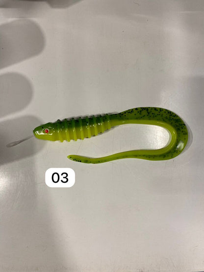 OSHELure Vbone Tail 8" (20cm) / Pelāģisko Līdaku Mīkstais Māneklis