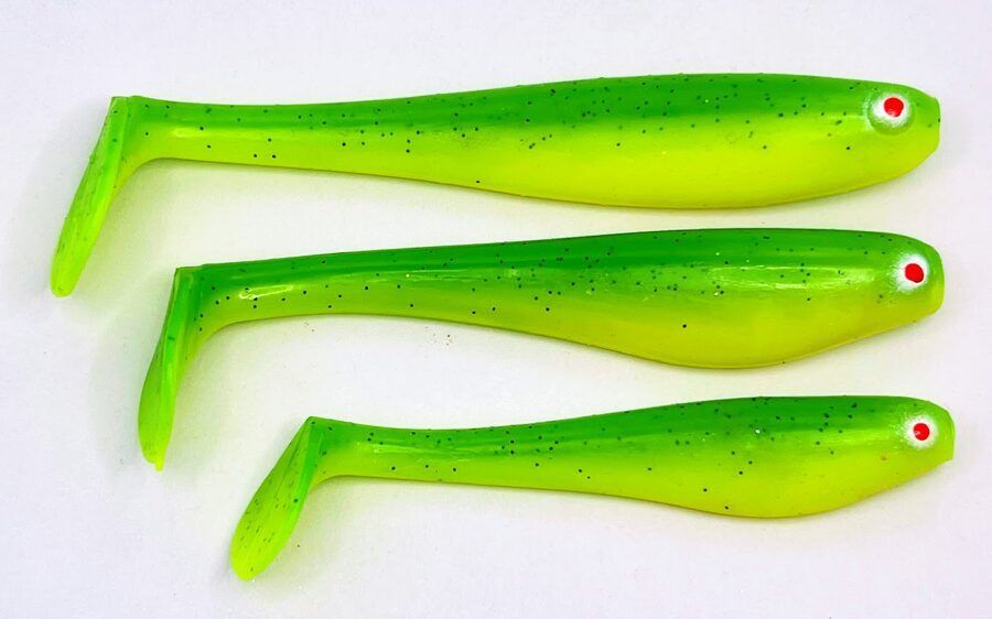 OSHELure Pike Hunter ZIP 12cm 20gr / Līdaku gumijas mānekļi no Latvijas