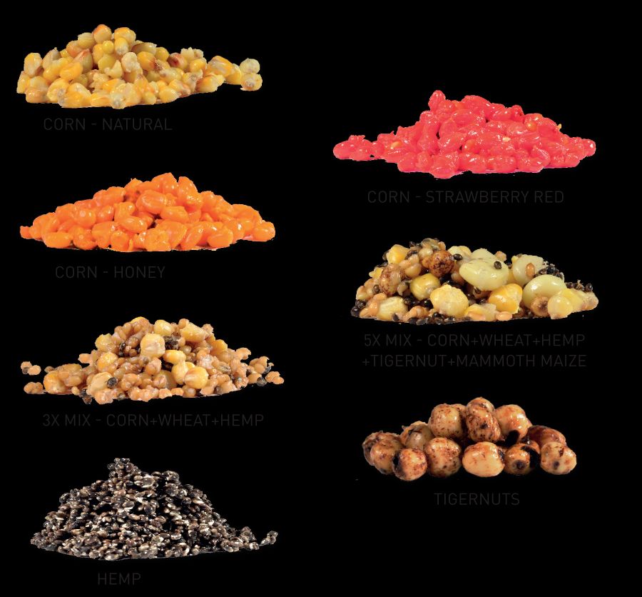 CarpZoom Turbo Seed Plus Kukurūza - Natural 1kg