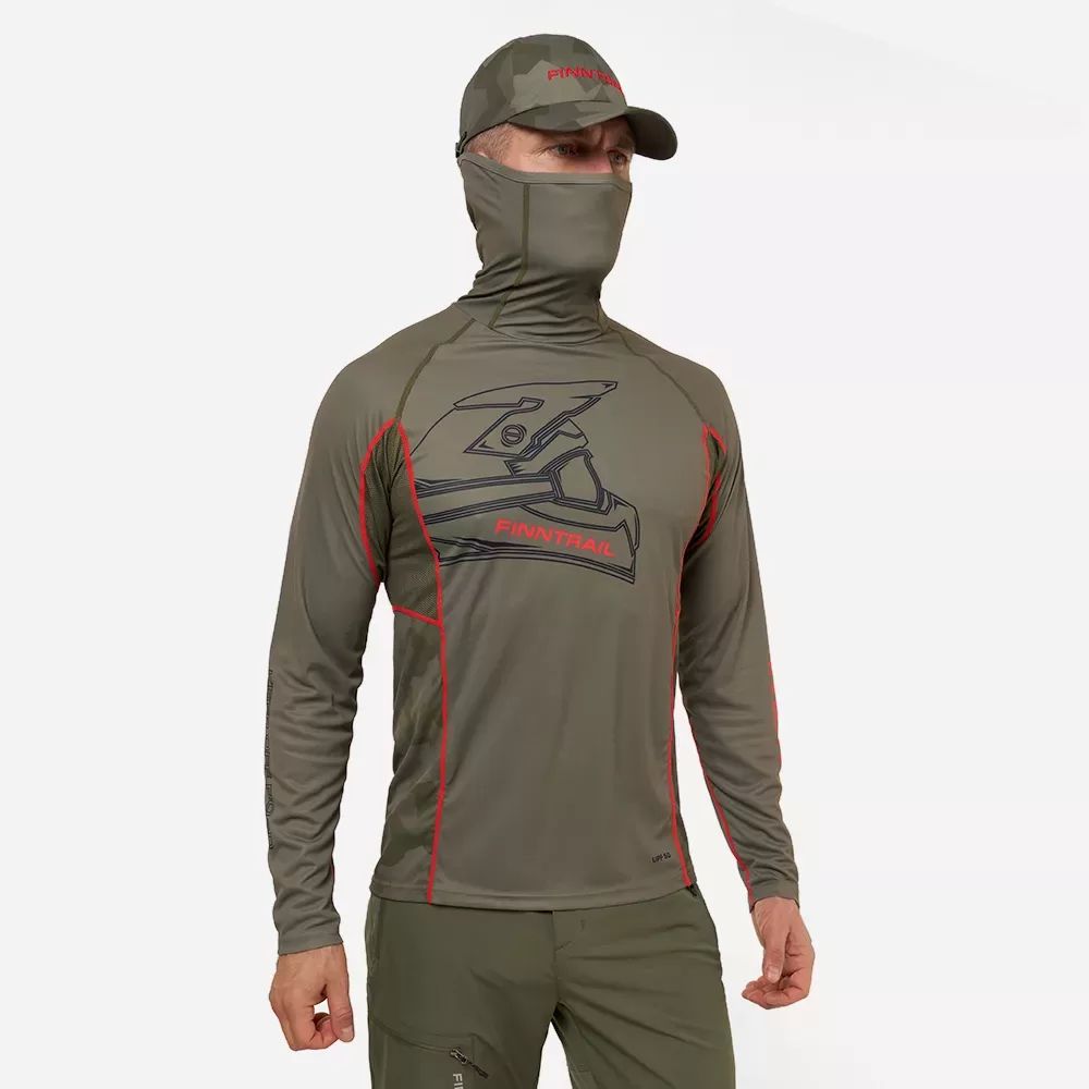 UPF 50 Krekls FINNTRAIL VIZARD KHAKI 6608