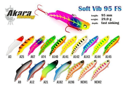 Vib AKARA «Soft Vib» 95 FS (29 g, 95 mm)