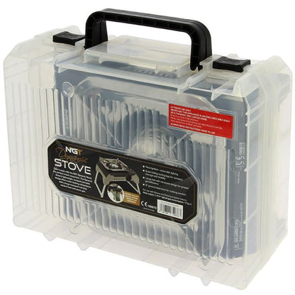 NGT Tūrisma gāzes plītiņa Dynamic stove ar pjezo aizdedzi cietā koferī