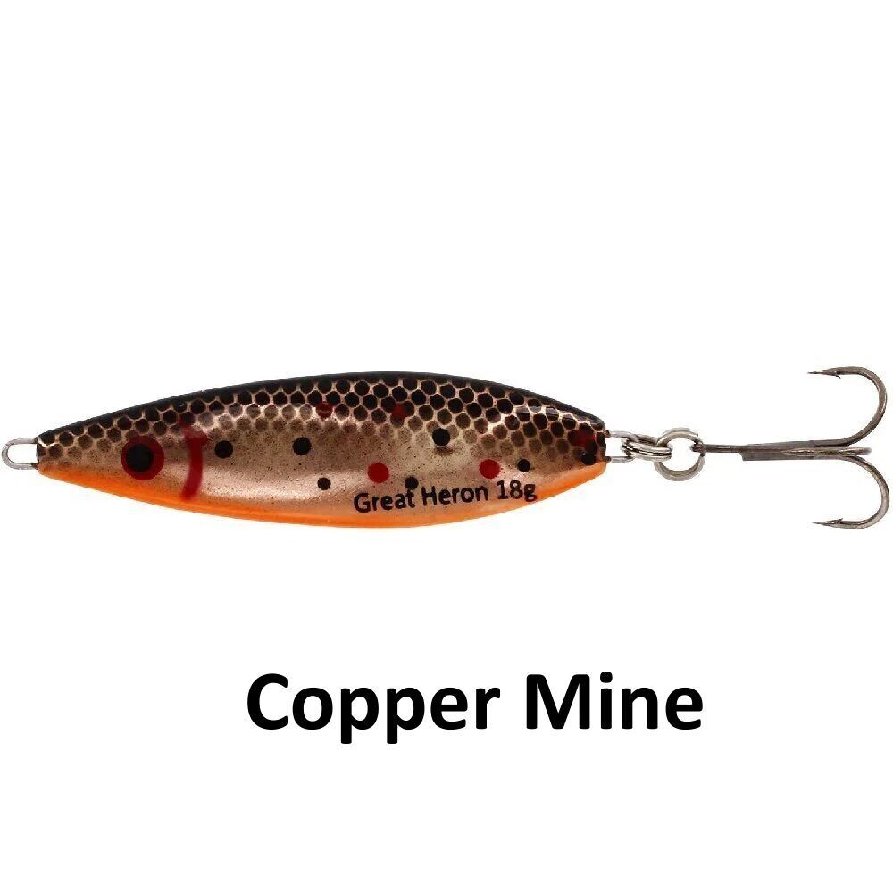 WESTIN MM GREAT HERON 22gr , 8.5cm , Lašu un foreļu mānekļi