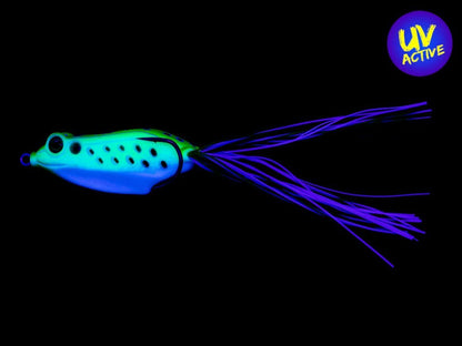 ZMan Leap FrogZ Walking Frog 6cm , 2.25" , 13g  - Green Leopard / Pelodša Vardīte plēsēju makšķerēšanai