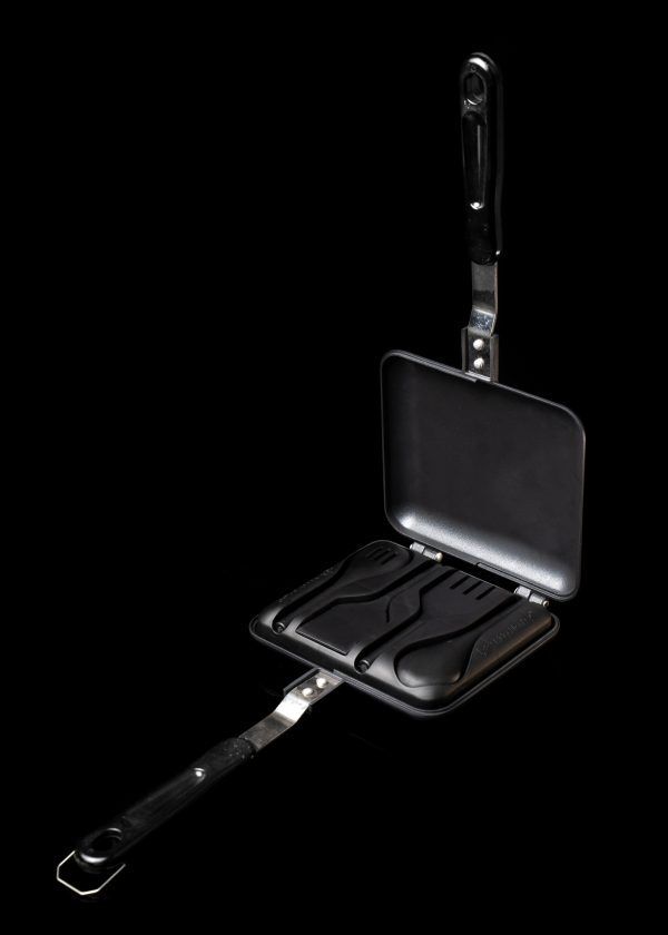 Ridge monkey Deep Fill Sandwich Toaster, sviestmaižu panna ar piederumiem