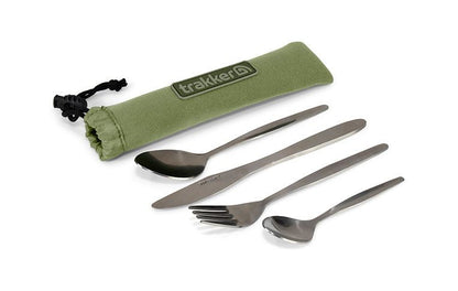 Trakker ARMOLIFE CUTLERY SET, Kompakts Galda piederumu komplekts