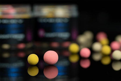 STICKY SIGNATURE SQUID WAFTERS, Trīs krāsu Kalmāra puspeldošo boilu jeb vafteru mix - 12,16mm