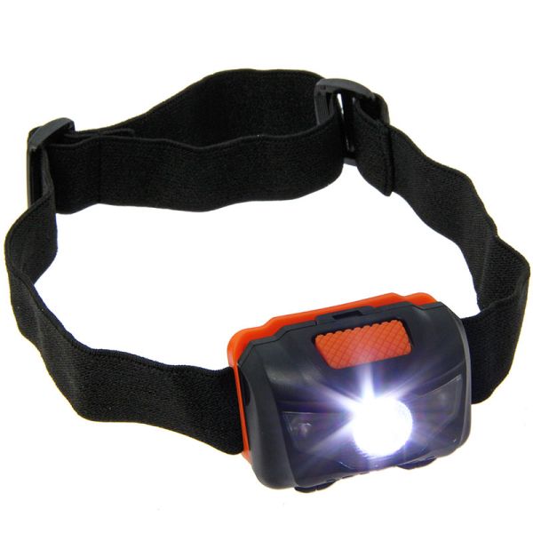 LED Galvas lampa ar balto un sarkano gaismu 100Lm , LED headlight