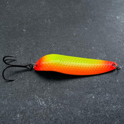 Šūpiņi Toxic Irony By Dmitry Beljajev - sarkani/dzelteni spīdīgi - Made in Latvia 16/19/20/24/32g