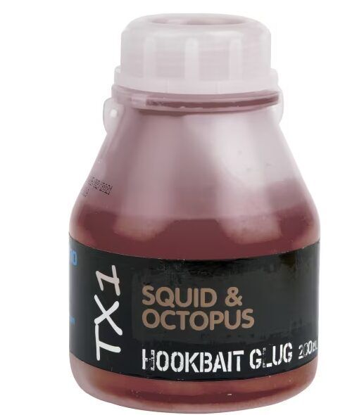 Likvīds Shimano TX1 Hookbait Dip Squid & Octopus / Kalmārs - Astoņkājis 200ml