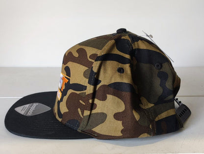 NGT LOGO kamuflāžas cepure ar plakanu nagu, Camo snapback - 2 veidi