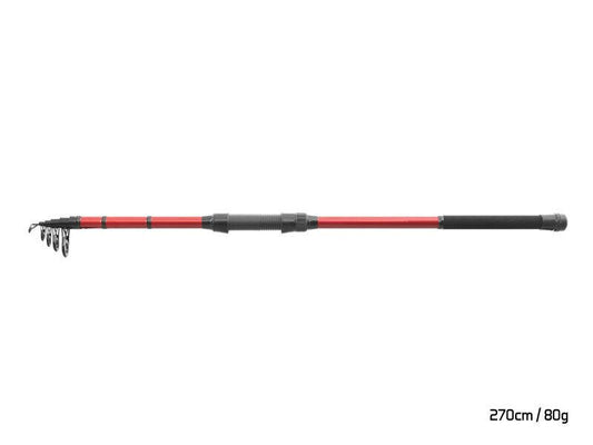 Teleskopiskā makšķere Delphin AMULET Tele 270cm/80g