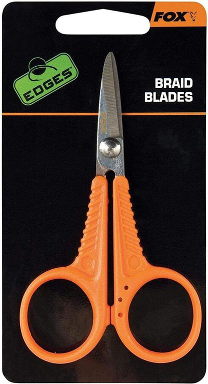 Fox āsās auklas / pavadmateriālu šķēres, Braid blades micro scissors