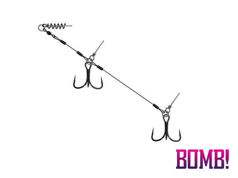 Delphin BOMB! Twisto MultiTRAP 10/12/14cm  / 1 pcs - Stingeru sistēma 10/12/14cm