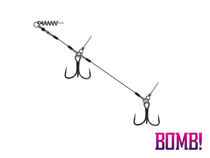 Delphin BOMB! Twisto MultiTRAP 10/12/14cm  / 1 pcs - Stingeru sistēma 10/12/14cm