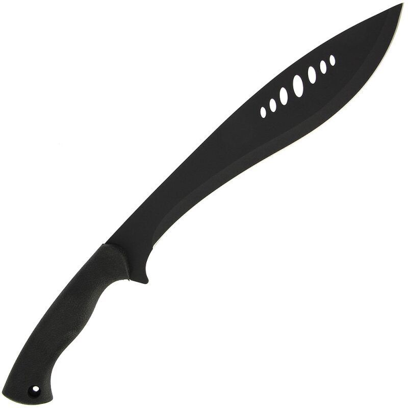 Anglo Arms Kukri stila 50cm melna mačete ar gumijas rokturi