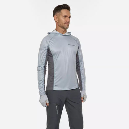 UPF 50 Krekls FINNTRAIL WAVE BIG LOGO 6614 GREY