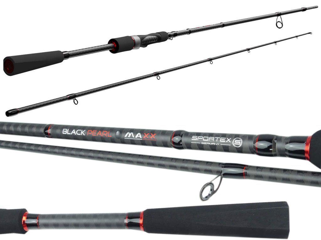 SPORTEX Black Pearl MAXX / Spininga makšķerkāti