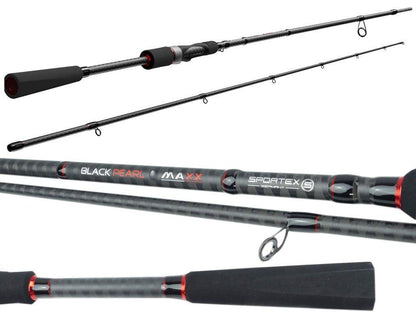 SPORTEX Black Pearl MAXX / Spininga makšķerkāti