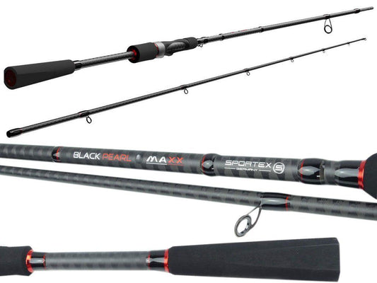 SPORTEX Black Pearl MAXX / Spininga makšķerkāti