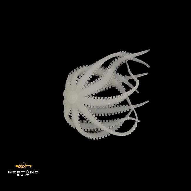 NEPTUNO BAIT Octopus / Astoņkājis 3" (dažādu izmēru gumijas, paredzētas asaru un citu plēsīgo zivju makšķerēšanai)
