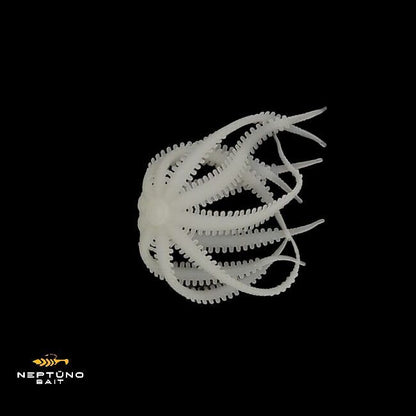 NEPTUNO BAIT Octopus / Astoņkājis 3" (dažādu izmēru gumijas, paredzētas asaru un citu plēsīgo zivju makšķerēšanai)