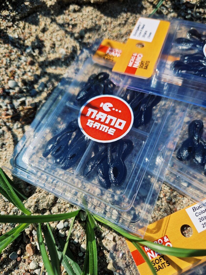 NEPTUNO BAIT Buožgalvis / Kurkulis 1" nano jig, nano džiga gumijas visa veida zivju makšķerēšanai