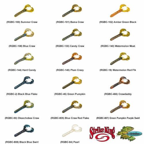 Strike King Rage Tail , Rage Baby Craw 3" / 7,6cm