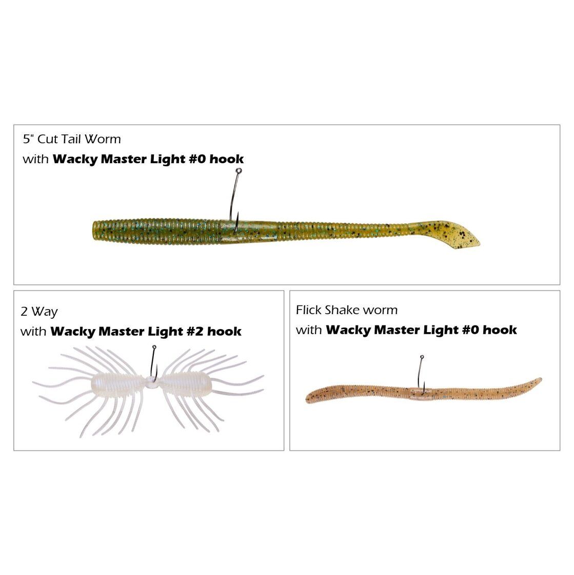 Varivas Wacky Master Light Hooks / Āķi Wacky un Neko Sistēmām